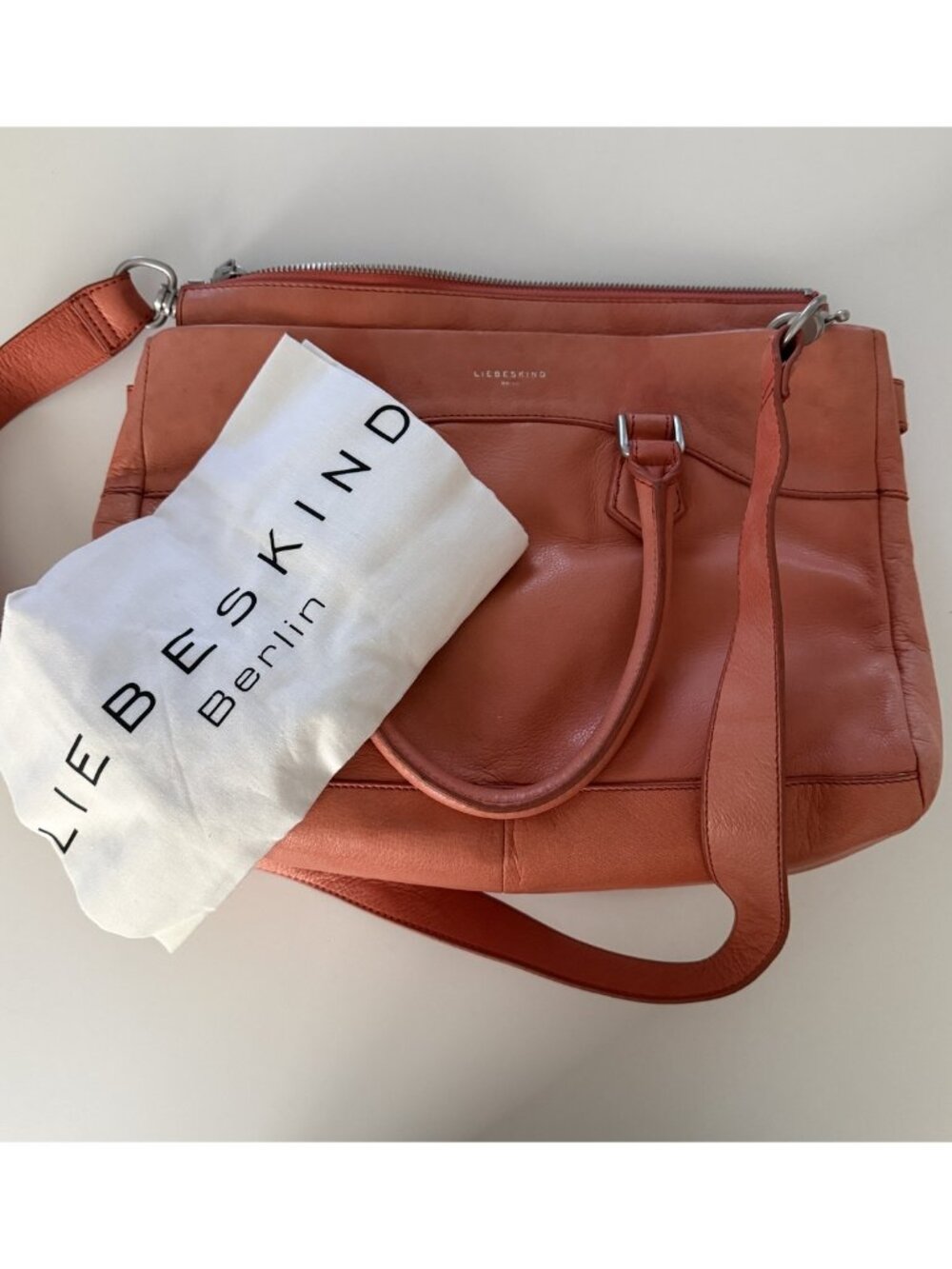 Liebeskind Berlin Coral Leather Bag w/ Tags (*read description*)